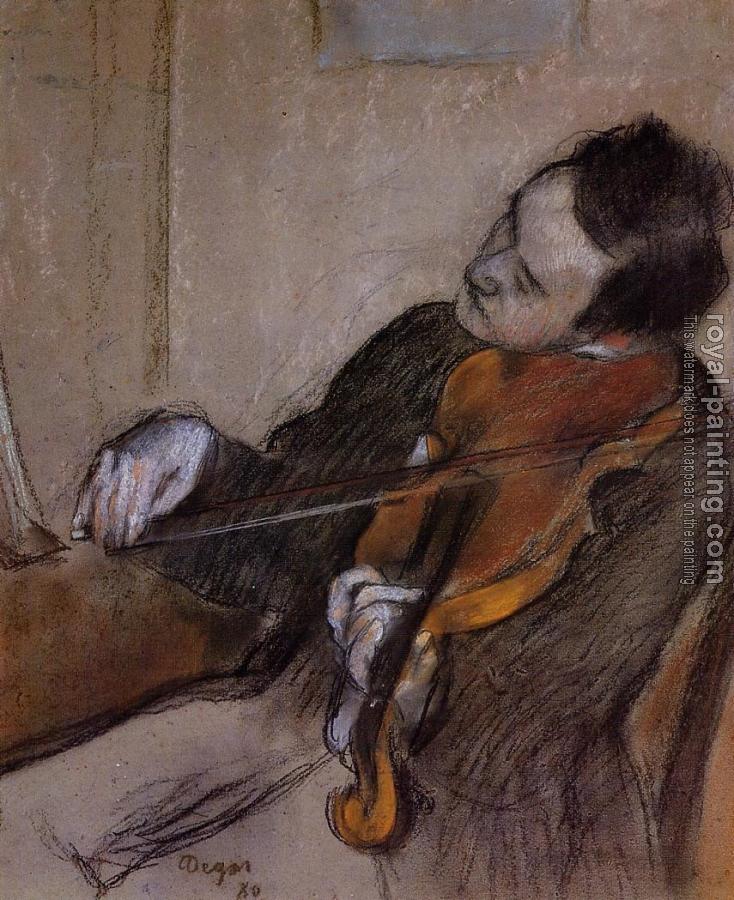 Edgar Degas : L'Altiste